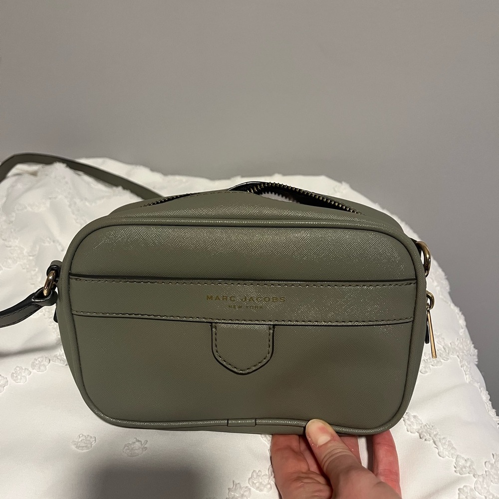 Marc Jacobs Sage Green Crossbody Bag